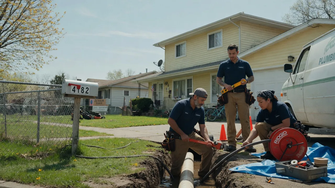 Gas Line Repair in Fairmount, IL near me